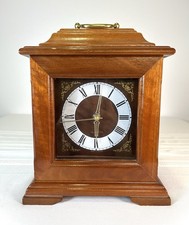 VTG 70s Wooden Mantel Clock