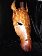 Wooden Hand Crafted African