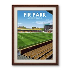Motherwell Football Poster