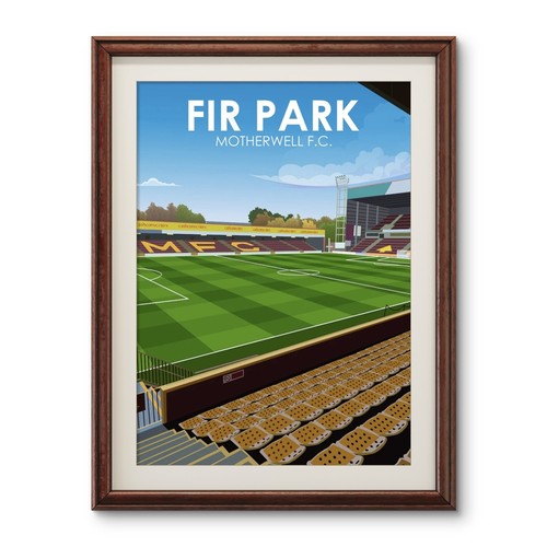 Motherwell football poster - motherwell,