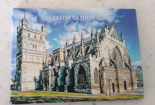 Exeter cathedal fridge magnet - cathedal,