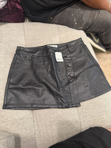 The free black faux leather - free,
