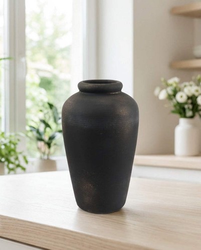 Raven black textured ceramic - raven,