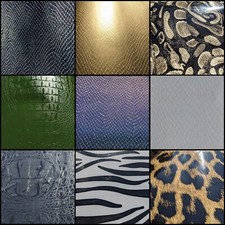 Animal Skin Vinyl Wrap - 12 STYLES - Snake/Reptile/Python - Car Film Sticker