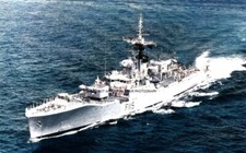 ROYAL NAVY ROTHESAY CLASS FRIGATE HMS BERWICK