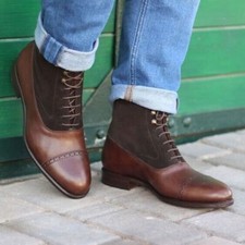 Handmade Men Unique Brown