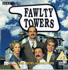 Daily Mirror PROMO DVD - FAWLTY TOWERS - ' THE HOTEL INSPECTORS ' / DVD