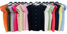 New Women's Lagenlook Button