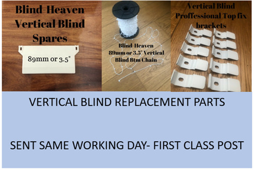 Vertical blind spare parts - vertical,