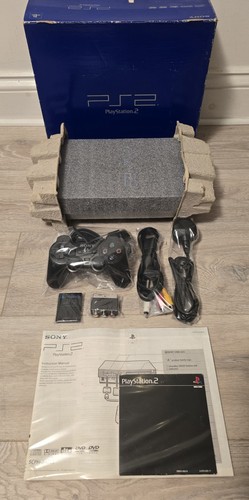 Boxed sony playstation fat - sony,