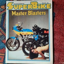 SUPERBIKE MAGAZINE - March 1981      Triumph T140ES