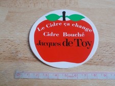 Sticker Cider Corked Jacques