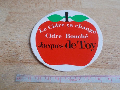 Sticker cider corked - cider, jacques