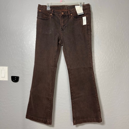 Gap low rise long lean - low,