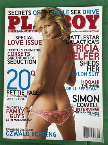 Playboy magazine february - february, 2007