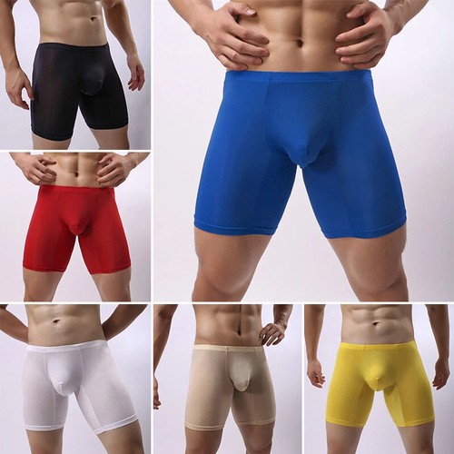 Men sexy ice silk - ice, leg