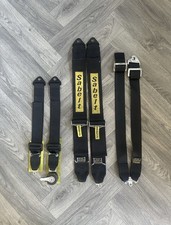 Sabelt Single Seater Mid 6 Point Harness - Black 