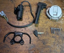 2001 BMW F650 Ignition Barrel, Fuel Tank Lock, Seat Lock And Key