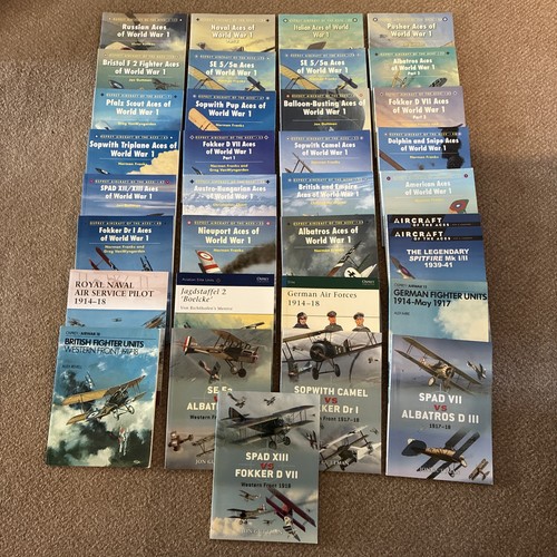 Osprey books aircraft - books,