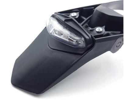 Rear fender with - fender,