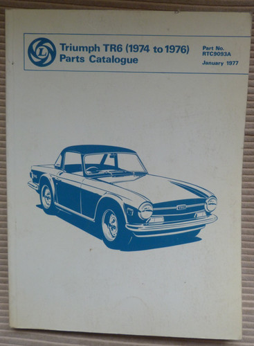 Triumph tr6 1974 1976 parts - triumph,