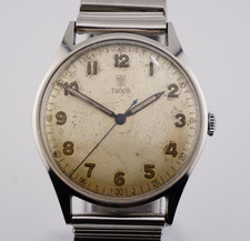 Vintage Tudor WW2 Military Watch | 1940s | Collectible | Refurbished | Warranty