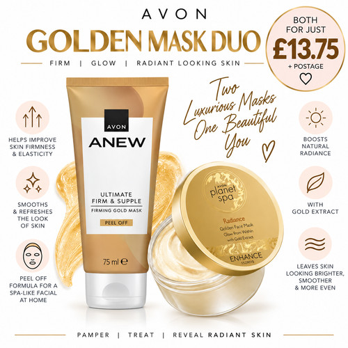 Avon anew planet spa golden - anew,
