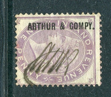 GB Commercial Overprints - Arthur & Compy - 1d Inland Revenue (FJ321)