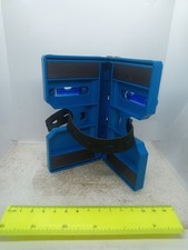 Blue Fence Post Pipe 3 Way Spirit Bubble Magnetic Level Vertical Leveller Tool