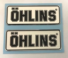 OHLINS stickers - decals - 2 x
