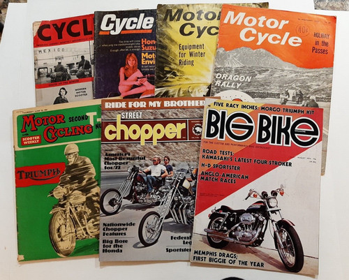 Mixed lot motor cycle big - mixed,