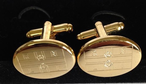 Rnli crest engraved cuff - rnli,