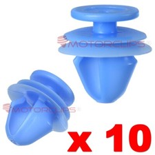 Citroen Interior Trim Panel Boot Tailgate Lining Clips Blue Plastic 6991Z1 X 10