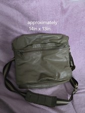 Billy Bag London Khaki Leather