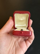 Vintage Red Georg Jensen Ring Presentation Box