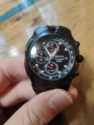 Seiko chronograph watch - chronograph, 100m