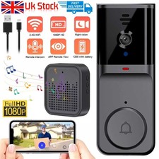 Wireless Smart WiFi Video Doorbell Security Streaming Camera Door Bell Intercom