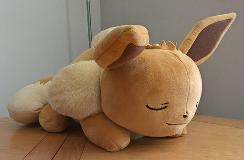 Large plush pokemon sleeping - large,