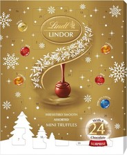 Lindt Lindor Assorted Mini Advent Calendar 2025 – 117g – 24 Chocolate... 