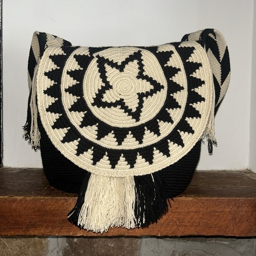 Authentic 100 wayuu mochila - 100%,