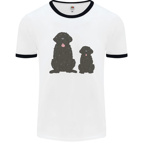 Newfoundland dog with - dog,