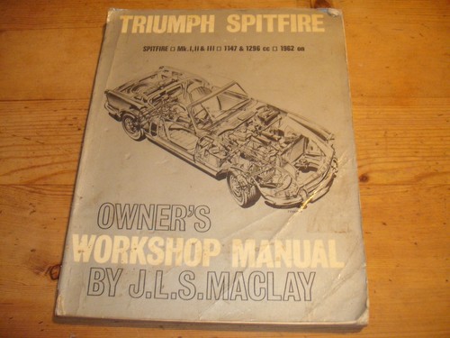 Triumph spitfire mki iii - spitfire, mki,