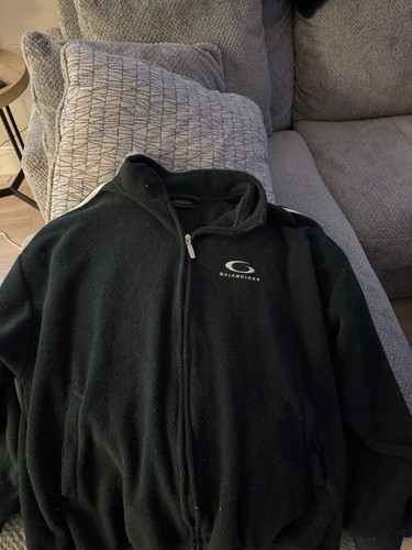 Balenciaga loop fleece zip - zip, up