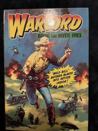 Warlord book for boys 1983 - for,