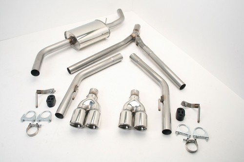 Exhaust system stainless - exhaust,