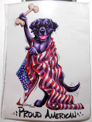 Rottweiler dog proud - rottweiler, american