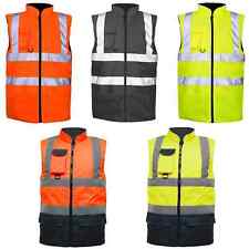 HI VIS VIZ BODY WARMER