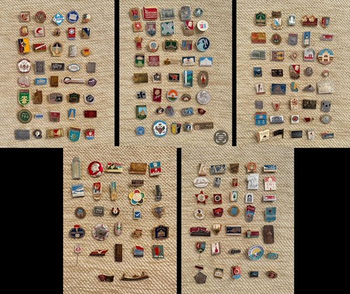 Vintage russian metal - 40, pin