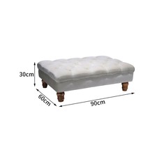 90cm Long Rectangle Footstool