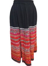ETHNIC THAI LONG COLOUR SKIRT size M